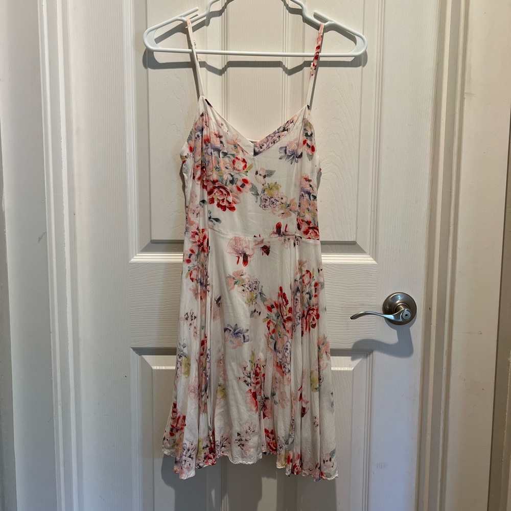 Talula White Floral Print Dress